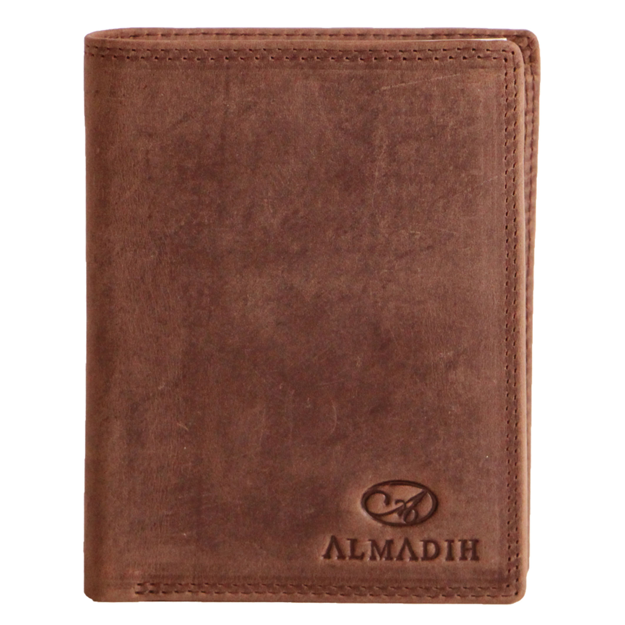 P2H ALMADIH Leder Portemonnaie Braun Vintage